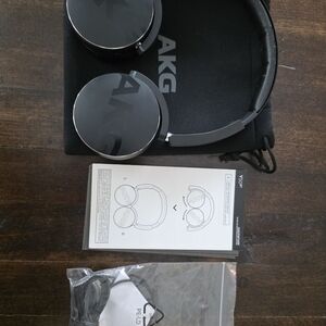 AKG Y50BT Black Bluetooth Headphones